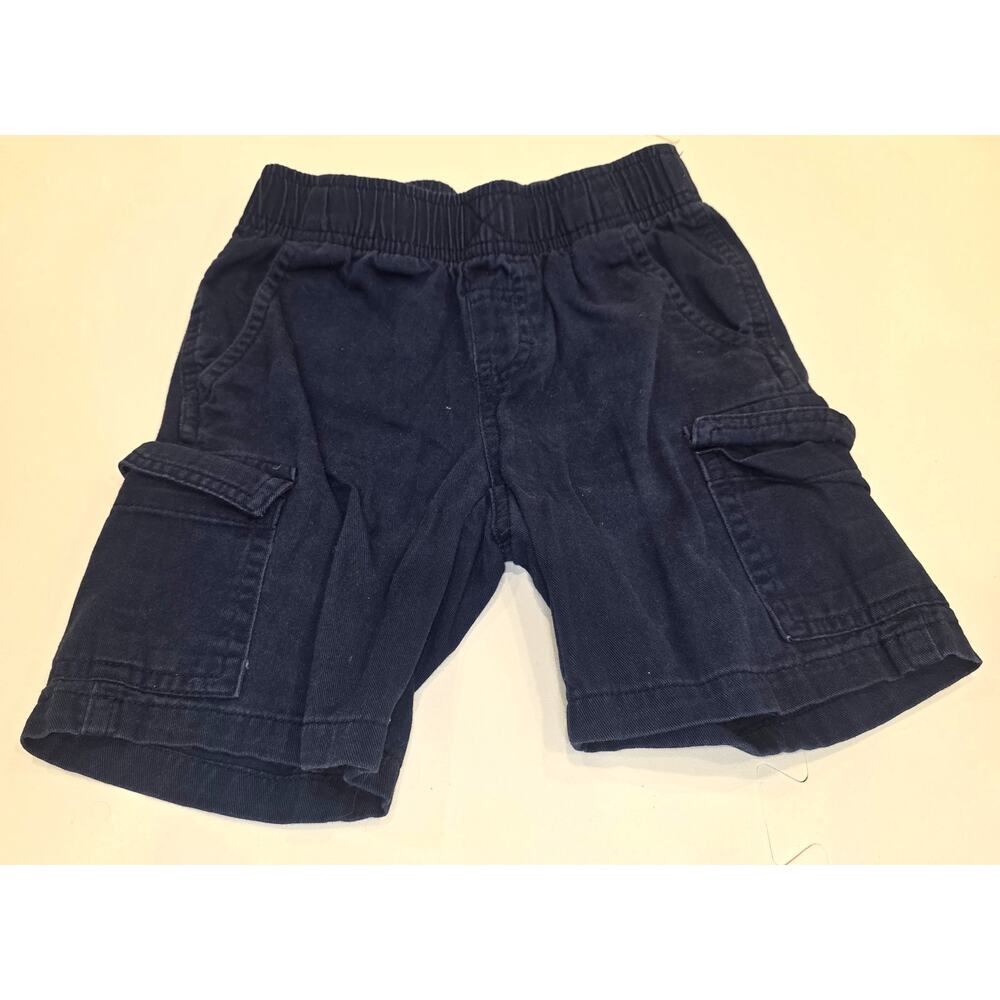 Wrangler navy cargo shorts boys‎ sz 4